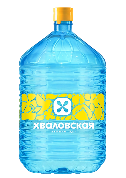 Вода Хваловская Premium 18,9 литров в одноразовой таре