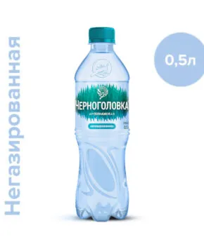 Вода Черноголовка 0.5 литра негазированная ПЭТ